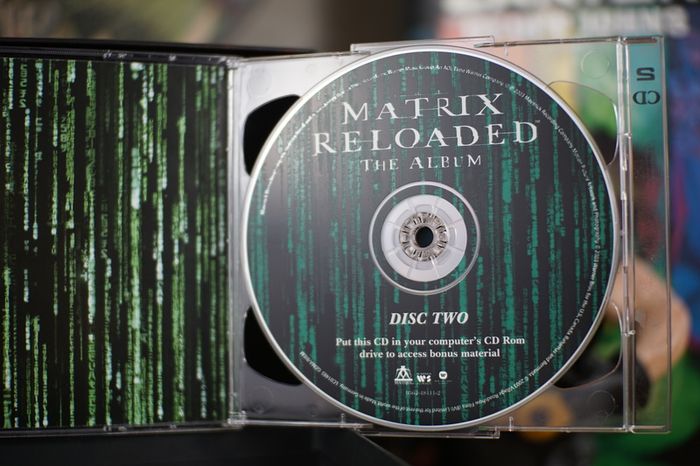 Matrix Reload Soundtrack ! 2-Disc Set ! CD ! Music From and Inspired by Motion Picture !