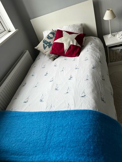 IKEA Single Malm bed  & mattress