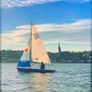 Laser II sailing dinghy sail boat Image 5