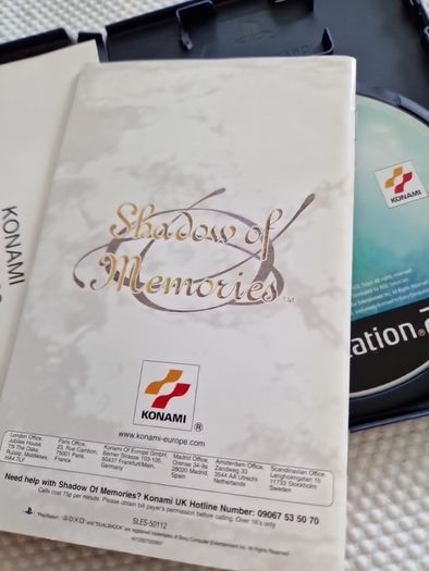 Shadow of Memories PlayStation2 Ps2 Games Original