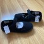 Next Butterfly Embroidered Black Plimsolls Shoes, Junior Size UK 12.5, EUR 31, Standard Fit Image 9