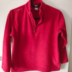 Red kids fleece