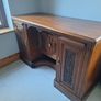 Antique Carved Writing Desk / Sideboard Image 10