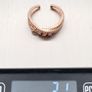 Rose Gold Tone 925 Sterling Silver CZ Fidget Ring Image 9
