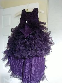 plum beautiful tail dress