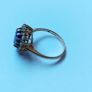 9 carat gold kyanite & topaz ring size N Image 5