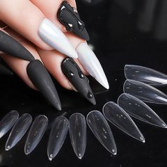 Stiletto Full Nail Tips 100pcs