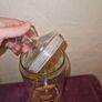 Vintage French made glass biscuit jar Image 6