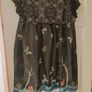 Funk Rock black lace tunic size UK12 EU40 Postage included Image 4