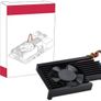 Aluminium Heatsink with PWM Fan, Raspberry Pi 5 Compatible, 30mm Cooling Fan, Thermal Pads for Raspberry Pi 5 4GB/8GB Image 2