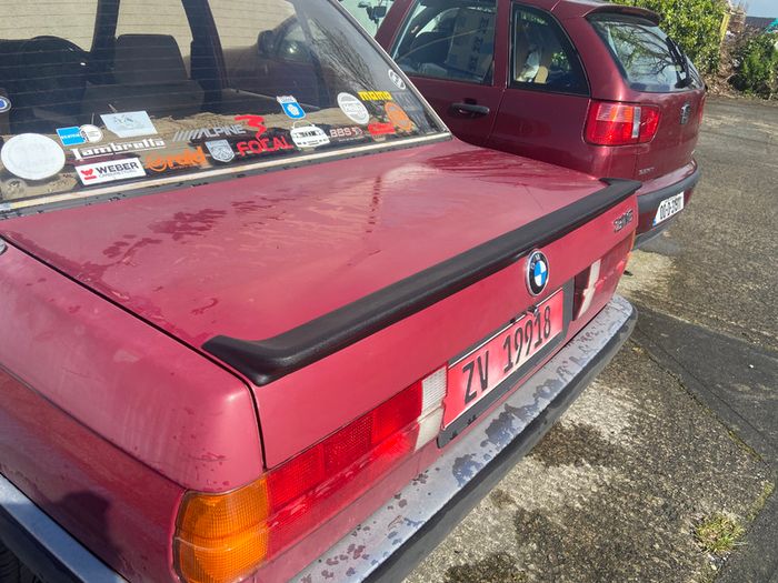 Genuine Pfeba (1916 038) BMW E30 325is Heckspoiler Boot Spoiler