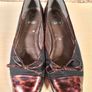 Womens designer Stuart Weitzman slip on loafers shoes with bows Size UK 5 US 7B Image 3