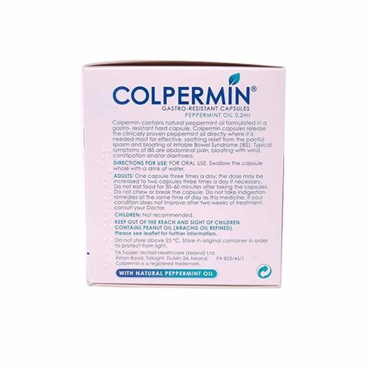 Colpermin Peppermint Oil Capsules 100 Pack x3