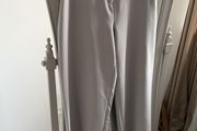 Fab Light Grey Wide Leg Trousers size 12