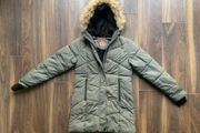 Girls Winter Coat: 10-12yrs