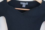 Black Long Sleeve Bodysuit - Size 2XS