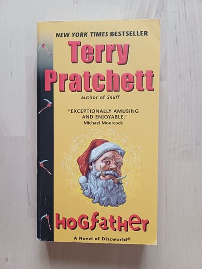 Hogfather by Terry Pratchett (Discworld Christmas Fantasy American Edition Paperback 2014)