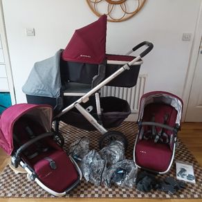 Uppababy twin / double travel system
