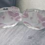 2 Vintage Walther Glass Solifleur Vases 1970s Image 2