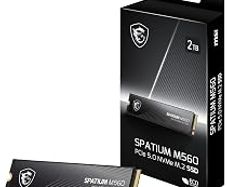 Ssd 1tb Gen 5 Msi Spatium M560