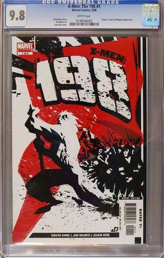X-Men: the 198 #1 2006 CGC 9.8 Marvel Comic