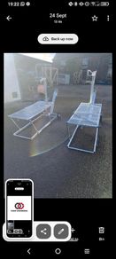 Sheep grooming stand