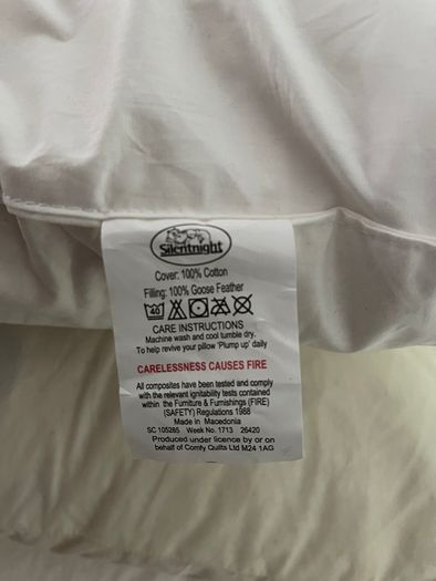 Free pillows