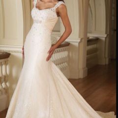 David Tutera Wedding Dress, Size 8