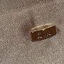 Irish designer DICE Soft Pink Shimmer Clutch Bag Immaculate Condition Image 8