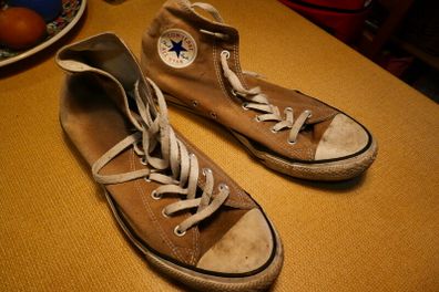 Converse mens grey casual shoes