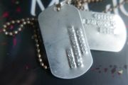 Dog Tags, Army Tags, Necklace