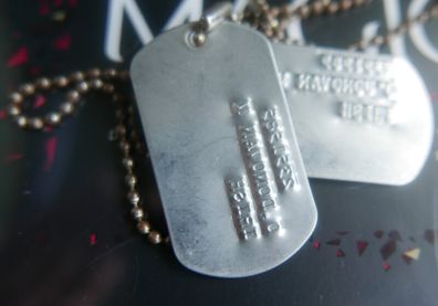 Dog Tags, Army Tags, Necklace