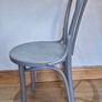 Classic Thonet No. 18 Style Bistro Chairs Slate Grey Image 2