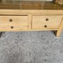 Solid oak coffee table Image 2