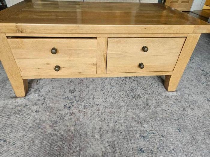 Solid Oak coffee table