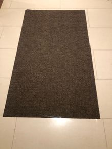 Brown rug