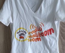 Fruit of the loom Malibu retro style t shirt fits X's s small m
