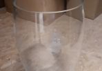 Very Large Heavy Glass Vase