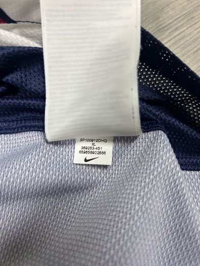 Vintage 2010 Nike USA Away Soccer Jersey Shirt Mens XL