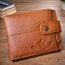 Genuine Leather Wallet Luxury Handmade RFID Secure Wallet Card Holder Image 2