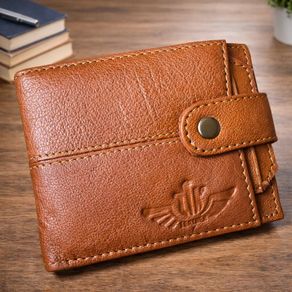 Genuine Leather Wallet Luxury Handmade RFID Secure Wallet Card Holder
