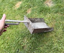 Old coal shovel