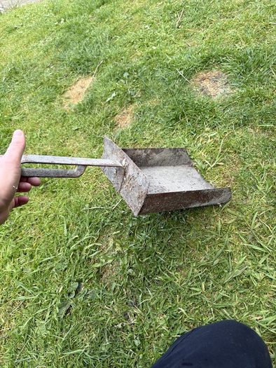 Old coal shovel