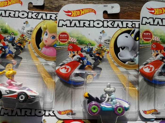 Hot Wheels Mariokart Complete 7pc Series
