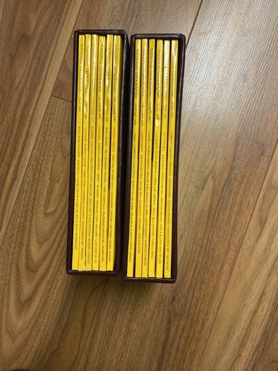 Pristine Vintage National Geographic Magazine Complete 1999 Set12 Issues with Original Leather Slipcases