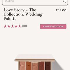 Sculpted By Aimee. Limited Edition Love Story the Wedding Palette