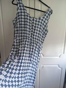 Sleeveless Maxi Dress with Elasticated Waist