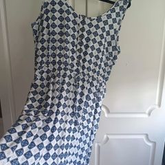 Sleeveless Maxi Dress with Elasticated Waist