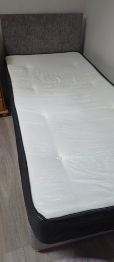 New single bed and mattress