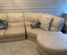 leather harvey norman sofa